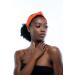 Dunslit 3-Pack Top Knot Headbands - Yellow, Orange, Blue - Women's Stretch Head Wraps with Satin Lining - Buy Online on GoSupps.com