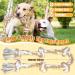 Large Dog Rope Toy for Aggressive Chewers - 105cm 6 Knot Tough Chew Toy - Indestructible Non-Dye Cotton Rope for Large Breeds - Teething and Tug Toy - Buy Online on GoSupps.com