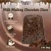 Milk Melting Chocolate Discs by Chocolate Works Milk Chocolate Melting Wafers for Coating Dipping Molding and Decorating Bulk Chocolate 2 lb. Bag Milk Chocolate 2 lbs - Buy Online on GoSupps.com