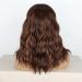 Buy Porsmeer Brown Blonde Curly Bob Synthetic Wig for Women | Natural Afro Middle Part Wig for Parties & Costumes - Buy Online on GoSupps.com
