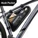 ROTTO Waterproof Bicycle Frame Bag - 2L Triangle Bag with Reflective | International Shipping Available - Buy Online on GoSupps.com