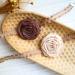 Vsilay Elegant Floral Necklace for Women - Unique Brown Flower Choker - Perfect for Weddings & Celebrations - Buy Online on GoSupps.com