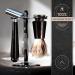 Complete Safety Razor Kit - Ebony Wood Double Edge Razor Brush Organic Soap & Shaving Bowl - Perfect Gift for Men - Buy Online on GoSupps.com
