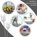 TKOnline 180 Pieces Plastic Floral Picks Transparent Fork Shape Flower Picks Card Holders for Cards  Photos  Floral Arrangement  Weddings  Parties  Home Decor(9.4 Inch and 12.2 Inch) - Buy Online on GoSupps.com