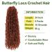 24 inch Butterfly Locs Crochet Hair 6 Pack - Long Faux Locs Crochet Braids for Black Women - Pre-looped Synthetic Hair Extensions - Buy Online on GoSupps.com