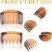 French Side Combs 12-Piece Set - Strong Hold Hair Clips for Girls and Women | Hair Accessories with 16 & 23 Teeth - Buy Online on GoSupps.com