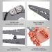 RUNCL Fishing Plier  Fish Lip Gripper Kit  Fishing Remover Extractor  Multi-Function Fishing Tools for Saltwater  Freshwater  Ice Fishing  Premium Fishing Gifts for Men A: 8" Orange Plier Gripper Kit - Buy Online on GoSupps.com