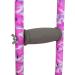 Adjustable Pink CAMO Youth Crutches for KidsTeensAdults - Lightweight Aluminum, Underarm Padding - Fits Heights 4'5-5'2 - Buy Online on GoSupps.com