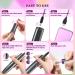 ZoCCee Electric Nail Drill for Acrylic Nails | LED Light, USB Portable Manicure Pedicure Kit | 11 Bits & 36 Sanding Bands | Non-cordless Gray - Buy Online on GoSupps.com