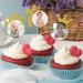 RoadSea 1st Birthday Cupcake Toppers with Photo Frame - Baby Shower Party Photo Cupcake Supplies - 1st Birthday Milestone - Boy Girl Birthday Party Dessert Decorations - 12 PCS Glitter - Buy Online on GoSupps.com