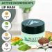 Green Tea Matcha Sleeping Lip Mask Balm - Moisturizing & Anti-Aging Formula for Younger, Plump Lips Overnight - Best Solution for Chapped Lips - Infused with Power Benefits of Matcha - Buy Online on GoSupps.com