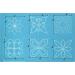 Score of Four Motif Stencil for Quilting - Full Line Continuous Template for Free Motion, Domestic Machine, Hand, and Long-Arm Quilting | 30692 - Buy Online on GoSupps.com