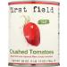 First Field Crushed Tomatoes 28 oz - Premium Quality Tomatoes for Recipes - Buy Online on GoSupps.com
