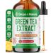 Green Tea Extract - 1000mg - 50% EGCG Liquid Drops, 4X More Powerfull Than Pills & Capsules - 2 fl. oz. Antioxidant & Immune Supplement - Vegan Skin & Heart Support + Brain Health & Memory Boost