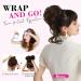 REECHO Silver Grey Messy Bun Updo Hair Piece for Women - Synthetic Tousled Bun Donut Accessory Scrunchie - Buy Online on GoSupps.com