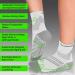 TechWare Pro Plantar Fasciitis Socks - Ankle Compression Socks for Women & Men - Achilles Tendonitis Brace - Arch Support - Medium - White/Gray - Buy Online on GoSupps.com