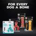 Tasty Trio Bone Cacahuete Mantequilla Toy - Premium Pet Chew for Dogs | Buy Online Worldwide - Buy Online on GoSupps.com
