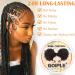 Strong Hold Non-Greasy Citrus Scent Edge Control Wax for Black Women - No Flaking, No White Residue - Afro Hair Gel - Buy Online on GoSupps.com