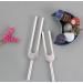 Tuning Forks with Chakra Healing Crystals Kit - 417Hz & 963Hz Solfeggio Frequency for Meditation and Relaxation - Stress Relief Gifts for Women - Recyclable Packaging (Shiny Silver) - Buy Online on GoSupps.com