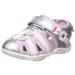 Geox Baby Girl's B Sandal Agasim 3.5 UK Child Silver Pink