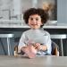 Baby Boosa Surprise Snack Pot - Dentist-Developed No-Spill Cup for On-The-Go Snacking - Collapsible & Soft Finger Food Container - Explore Healthy Treats with Easy Access - BLW Milano Black - Buy Online on GoSupps.com
