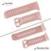 6 Pack Sport Bands Compatible with Fitbit Ionic - Replacement Soft Silicone Wristbands for Men and Women - Rose Gold, Silver, Gold, Black, Gray, Slate - Large - Buy Online on GoSupps.com