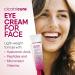 CICATRICURE Eye Anti-Wrinkle Cream with Peptides and Vitamins | Fine Lines, Dark Circles, & Bags | Long-Lasting Hydration | Oil-Free | 1 oz - Buy Online on GoSupps.com