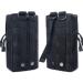 Tacticool 2 Pack Molle Pouches - Compact Water-Resistant EDC Pouch Set (2 Pack, Black) - Buy Online on GoSupps.com