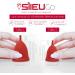 Sileu GO Pack: Eco-Friendly Menstrual Cup Rose Model - Size L Transparent & Flexible with Pink Case - Sustainable Alternative to Tampons - Buy Online on GoSupps.com