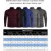 Babioboa Men's Slim Fit Turtleneck Thermal T Shirt in Navy Blue - Large - Buy Online on GoSupps.com