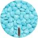 One -Ein chocolate heart 500g approx. 245 pcs light blue shine - guest gifts wedding chocolate chocolate chocolate chocolate lenses heart candy bar candy wedding almonds baptismal tanks heart dragea light blue 500 g (1 Pack)