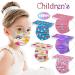 3 Ply Non-Woven Breathable Face_mask Cute Cartoon 50Pcs Face Bandanas with Cute Printing No Washable for Kids Children (A06 50Pcs) - Buy Online on GoSupps.com