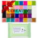 CCbeauty Professional Face Painting Kit 36 Colors Face Body Paint Kit Halloween Makeup Sfx Special Effects Makeup Kit Cosplay Makeup Palette with Avocado Cleansing Towel 36 colors + Cleansing Towel