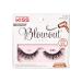 KISS Blowout lash collection 1 pair of artificial eyelashes pixie reusable artificial eyelashes including eyelash glue black 1 piece (1 Pack)