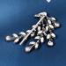 Sither Bridal Crystal Barrette for Wedding Women Crystal Hair Clip Silver Headpiece for Prom Halloween Party Hair Accessories Gift - Buy Online on GoSupps.com