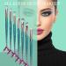NIZIYI Mermaid Makeup Brush Set - 11 PCS Beauty Kit for Eyes, Face, and Brows - Buy Online on GoSupps.com