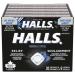 HALLS No Sugar Added Extra Strong Cough Drops Throat Lozenges Sore Throat Relief Mentho-Lyptus 9 Lozenges Cough Drops Extra Strong Singles (Full Tray)
