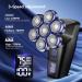Bald Men's Head Shaver - 7D Magnetic Floating Head, 3 Modes, IPX7 Waterproof, USB Rechargeable Grooming Kit - Buy Online on GoSupps.com