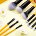 Jessup 10-Piece Professional Makeup Brush Set - Cosmetics for Eyes Face Eyeshadow Foundation & Eyeliner | International Shipping Available - Buy Online on GoSupps.com