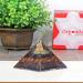 Orgonite Crystal Triple Protection Pyramid | Black Tourmaline Tiger Eye & Hematite | Flower of Life for Luck & Prosperity | International Shipping - Buy Online on GoSupps.com