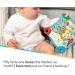 Nuby Teething Blankie - Assorted Styles | Soothing Teether for Babies - Buy Online on GoSupps.com