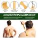 Renook Bamboo Back Scratcher 5 Pack - Natural Handmade Wooden Scratchers for Men and Women, Long Handle, Head and Back Itching Relief - Buy Online on GoSupps.com