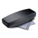 FEFI Large hardcase glasses case in silk look - size L black/red