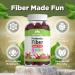 Natvites Prebiotic Kids Fiber Gummies for Children Ages 2 & Up - Sugar Free Vegetarian Gelatin Free Non-GMO Kids Fiber Supplements for Digestive Health (120 Count) - Buy Online on GoSupps.com