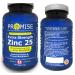 60vcaps ZINC PICOLINATE High Potency 25mg for Healthy Skin & Eyes Energy Metabolism Immune System & Antioxidant Support Optimal Zinc Absorption Made In Canada