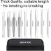 Blackhead Remover Tool JOLIFILE Upgraded 9 Pcs Pimple Popper Tool Kit Extractor Tools with Tweezers Removal Comedone Whitehead Set Large Size-Silver - Buy Online on GoSupps.com