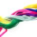 SWACC 22 Pcs Colored Party Highlights Clip in Hair Extensions - Multi-Colors Synthetic Hairpieces - Buy Online on GoSupps.com