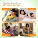 3D Contoured Sleep Mask for Men & Women - Comfortable Black Eye Mask for Travel Naps & Relaxation - Buy Online on GoSupps.com