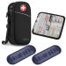 MEDMAX Insulin Cooler Travel Case with 2 Ice Pack Water Resistant Insulated Diabetic Medication Organizer Carrying Bag with Extra Pouch for Insulin Pen and Other Diabetic Supplies Black
