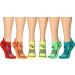 RONNOX Women's 12-Pairs Low Cut Running and Athletic Performance Tab Socks - Small-Medium, Assorted Colors - Buy Online on GoSupps.com